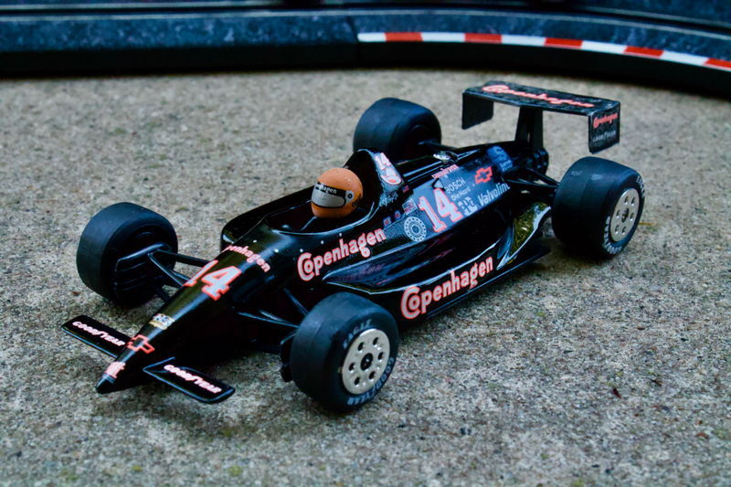 1991 Copenhagen Lola driven by AJ Foyt. Foyt won 1st place at the Long Beach and Denver Grand Prix races. He finished 4th at the Indy 500